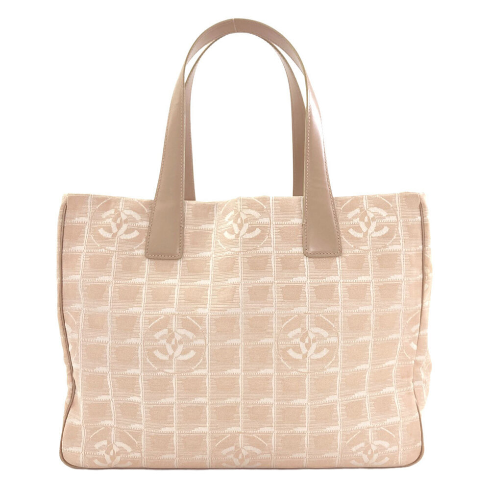 CHANEL Cream Tote Bag